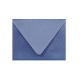 Metallic Blue Envelope with a countour flap