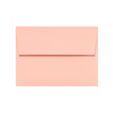 Blush color envelope with a square peel & seal flap.