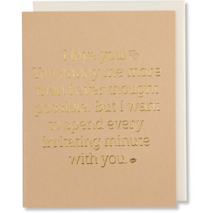 Love Card, Cute Witty Card