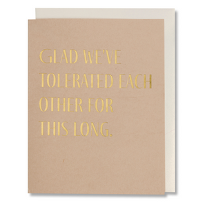 Cute Funny Anniversary Card, Love Valentine's, Witty For Husband, Romantic Wife Card