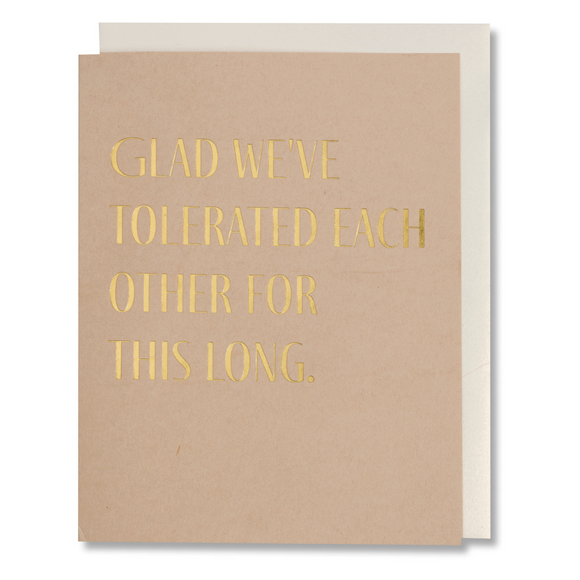 Funny Love Anniversary Card, Witty For Husband, Wife Love You Card