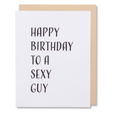 Birthday Card Guy, Sexy Card For Man, Card For Boyfriend