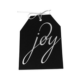 Joy Silver Foil Tags Pack of 10