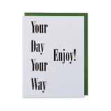 Enjoy Your Special Day Card